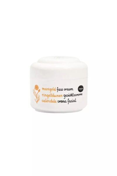 CALÉNDULA Crema facial calmante para piel seca, deshidratada o sensible