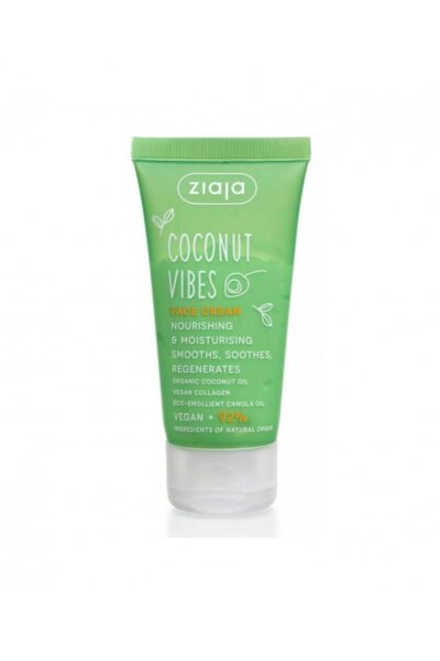COCONUT Y ORANGE VIBES Crema facial nutritiva con notas de coco