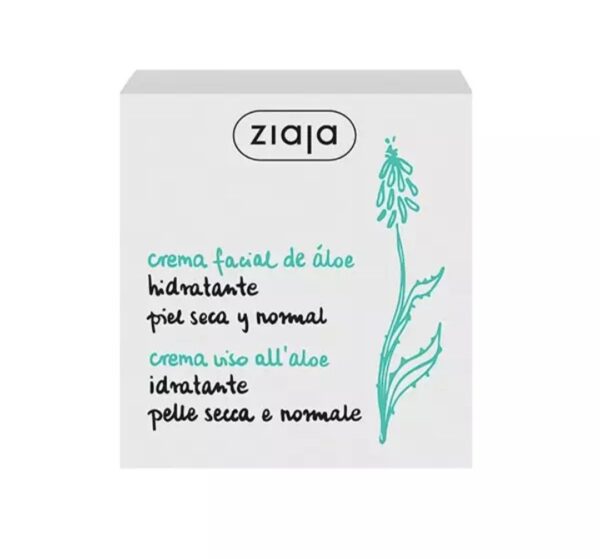 ALOE Crema facial para piel seca o deshidratada - Imagen 2