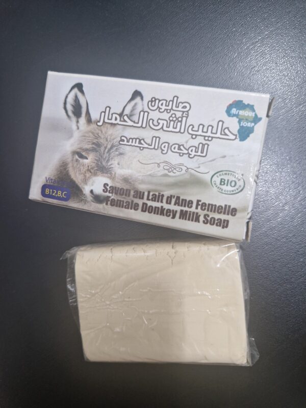 Jabón de leche de burra