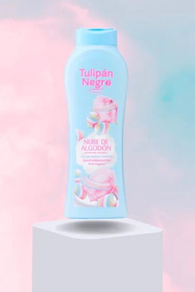 Gel Algodón de Nube Tulipán Negro