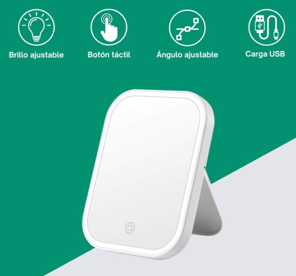 Espejo con luz led - Imagen 2