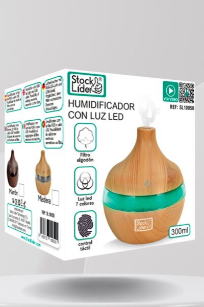Humidificador con luz led 2