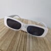 Gafas de sol inspiración Balenciaga Blanca - Imagen 2