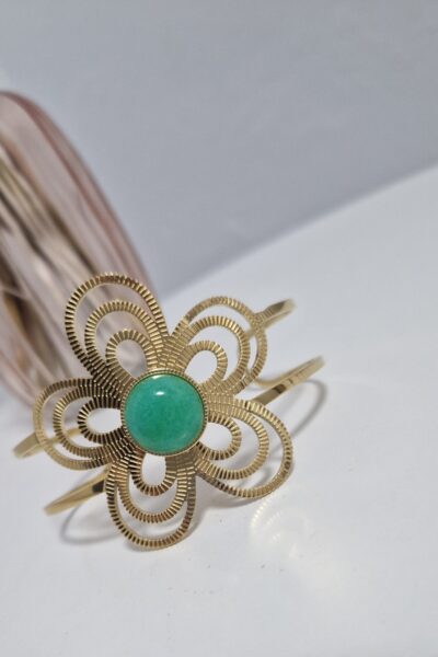 Pulsera Brazalete Flor