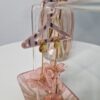 Pendientes Floral Rosa - Imagen 2