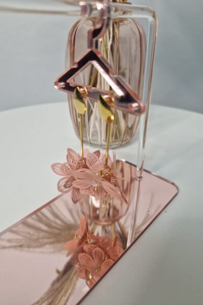 Pendientes Floral Rosa