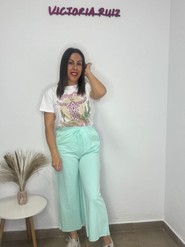 Pantalón Olivia Verde Agua
