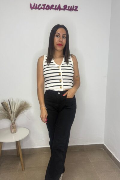 Pantalón Bolsillo Negro