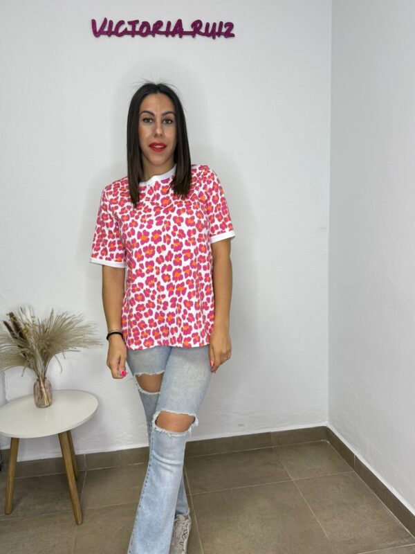 Camiseta Panter Fucsia
