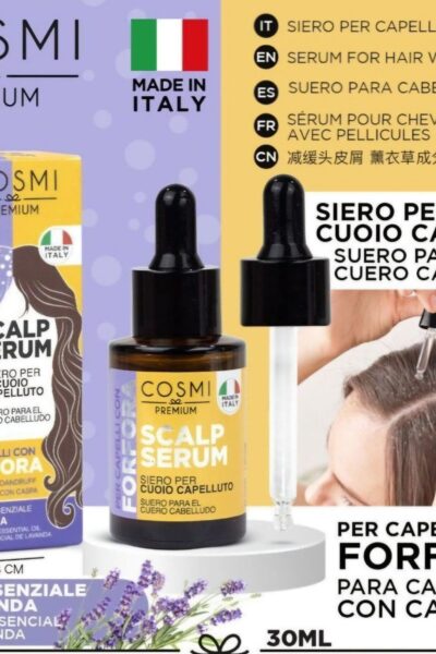 Serum para cuero cabelludo con caspa