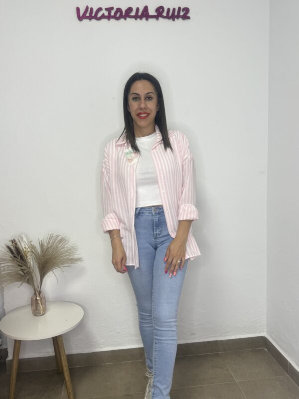 Camisa Eli rosa