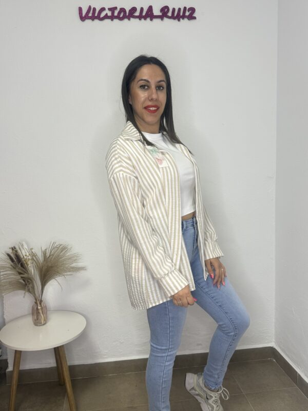 Camisa Eli beig