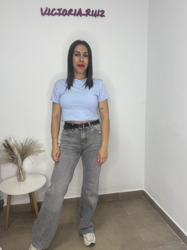 Camiseta Alicia celeste