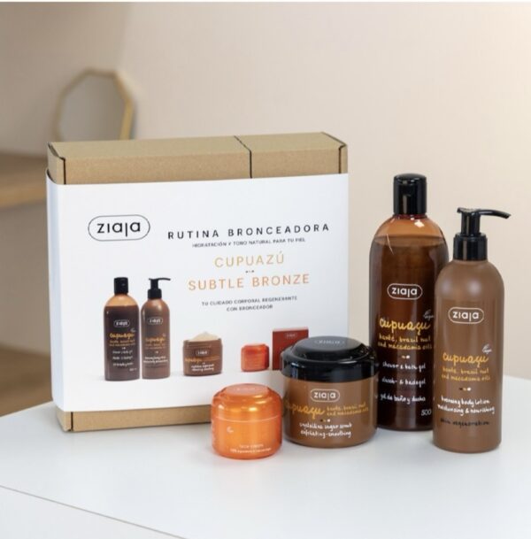 CAPUAZÚ & SUBTLE BRONZE Set de Rutina Bronceadora