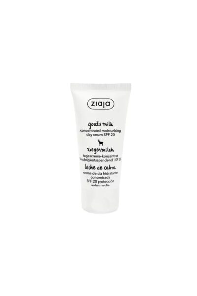 LECHE DE CABRA Crema facial hidratante concentrada de dia SPF 20