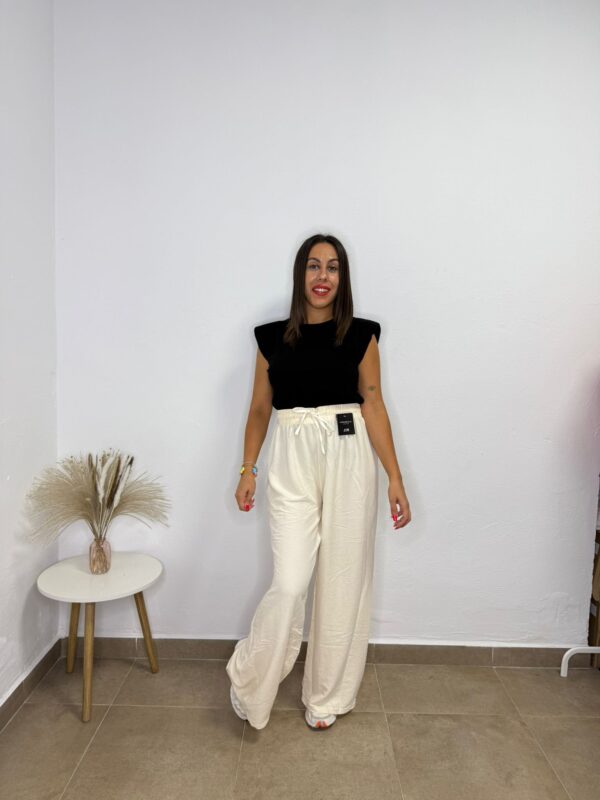 Pantalón Canarias Blanco Hueso - Imagen 2