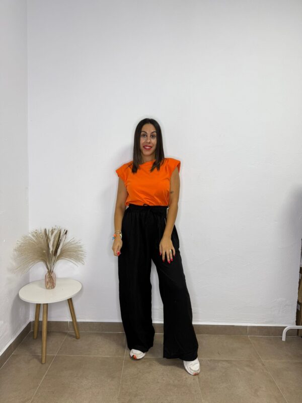 Camiseta Hombreras Naranja