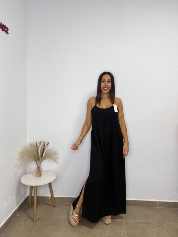 Vestido Palma Negro