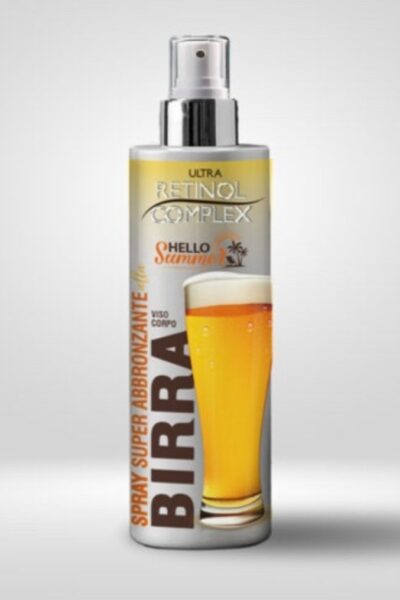 Agua super bronceadora de cerveza 🍺