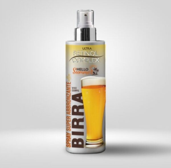 Agua super bronceadora de cerveza 🍺
