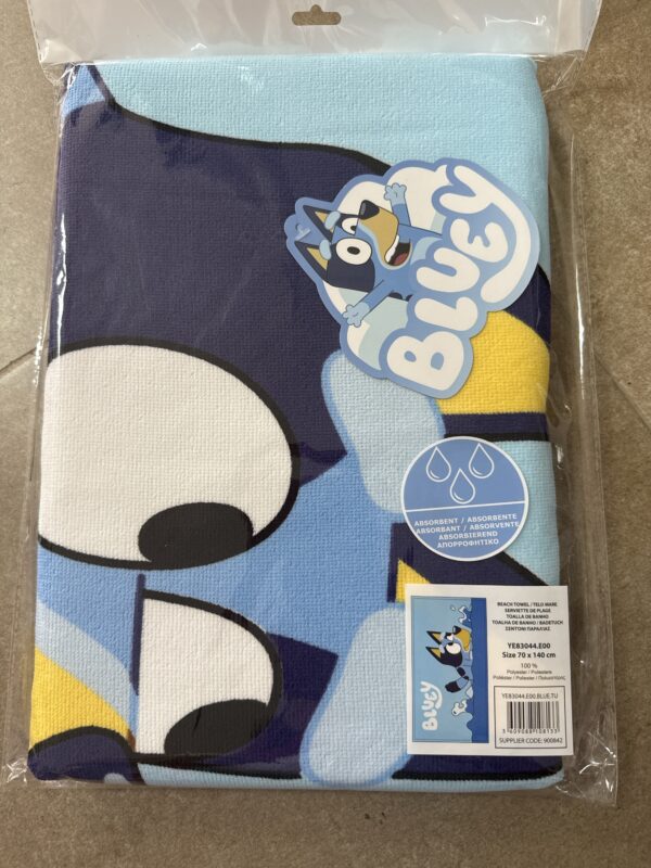 Toalla Bluey azul - Imagen 2
