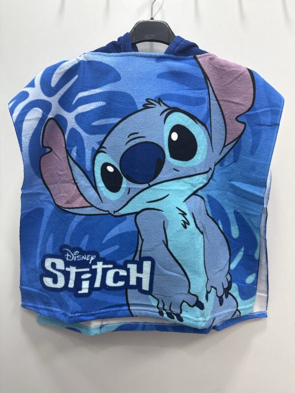 Poncho Stitch azul
