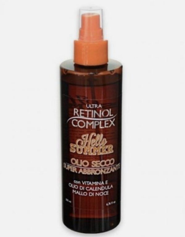 Aceite seco super bronceador