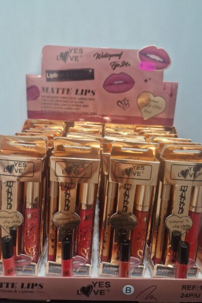 Combo Matte Lips 24h waterproff