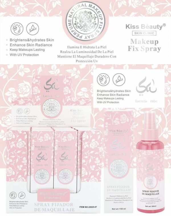 Spray fijador maquillaje Yara