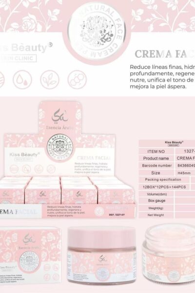 Crema facial Yara