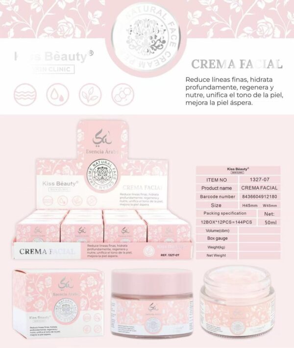 Crema facial Yara