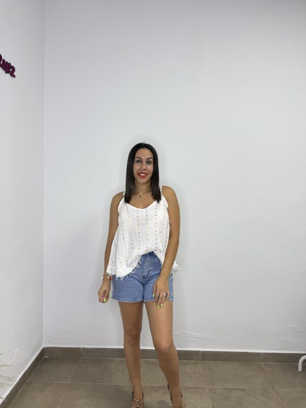 Camisa tirantas Bolonia