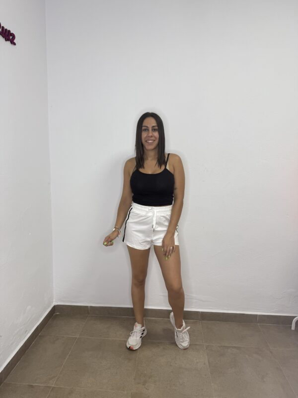Short adid blanco - Imagen 2