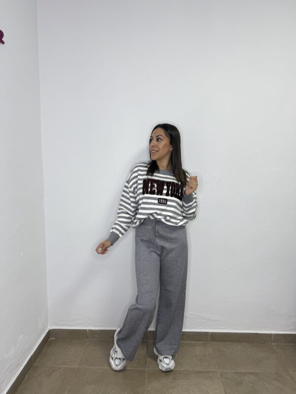 Conjunto New York gris
