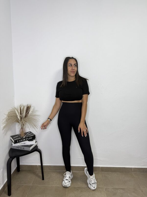Leggins guante negra