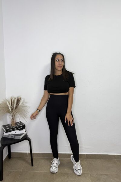 Leggins guante negra