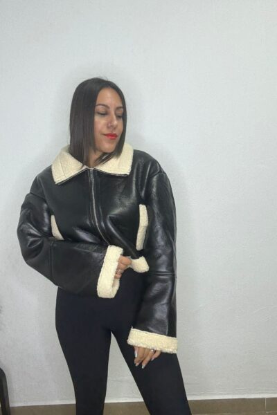 Chaqueta Polipiel Borrego