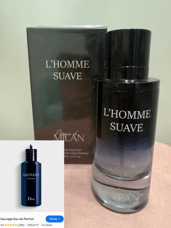 Perfume inspiracion Sauvage Dior hombre