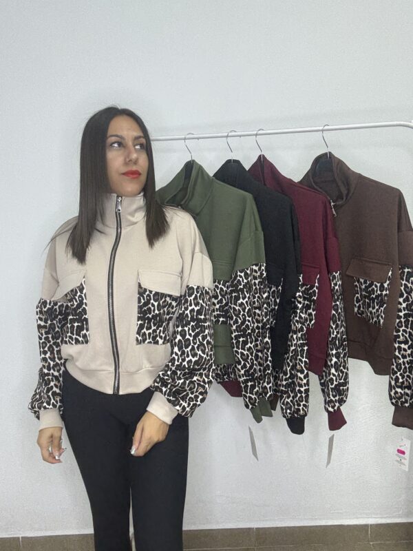 Bomber leopardo