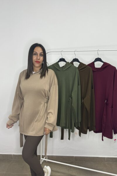Sudadera hebilla