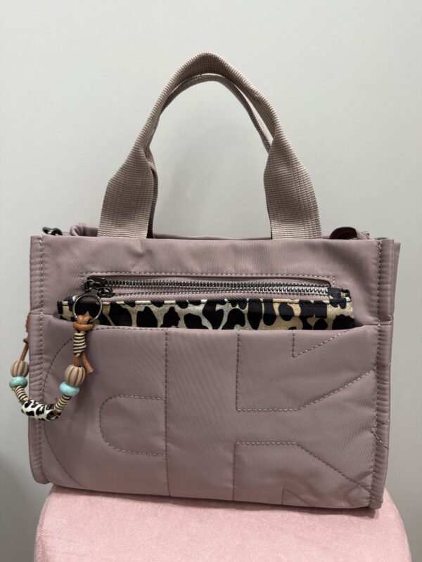 Bolso con neceser leopardo - Imagen 2