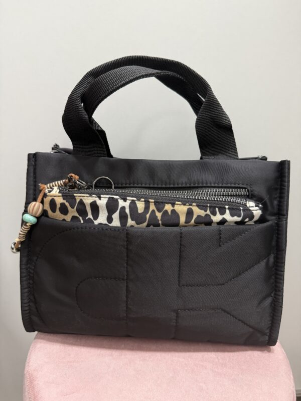 Bolso con neceser leopardo - Imagen 3