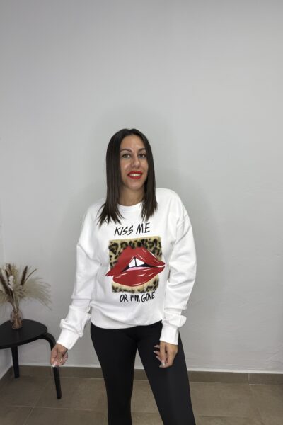 Sudadera beso