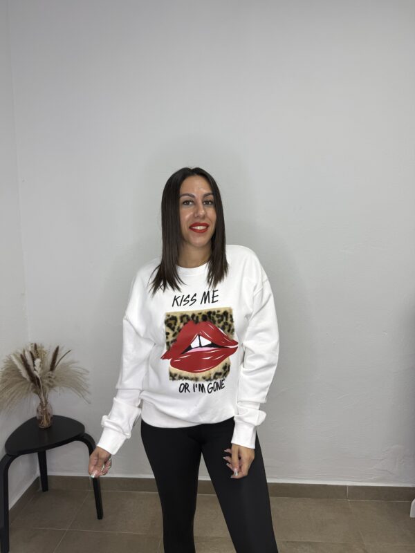 Sudadera beso
