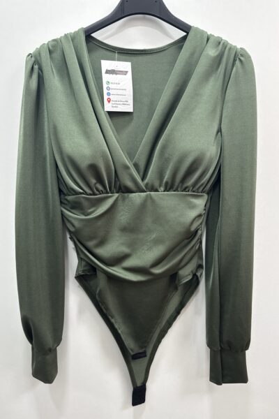 Body verde satinado