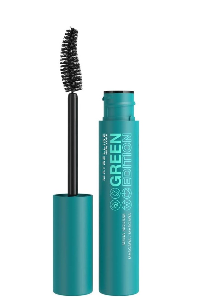 Maybelline New York Green Edition Mega Mousse Mascara de Pestañas - Imagen 2