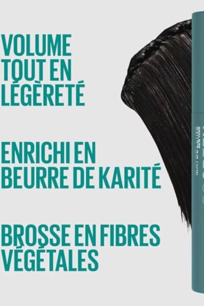 Maybelline New York Green Edition Mega Mousse Mascara de Pestañas