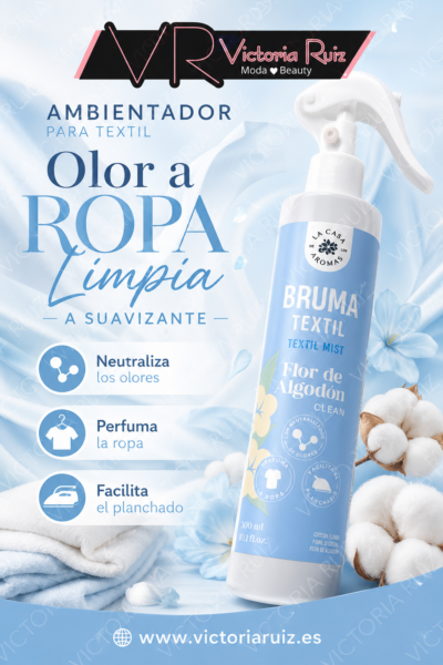 Ambientador spray FLOR DE ALGODON