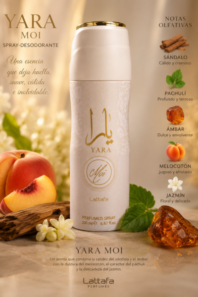 Perfume en spray-desodorante YARA MOI
